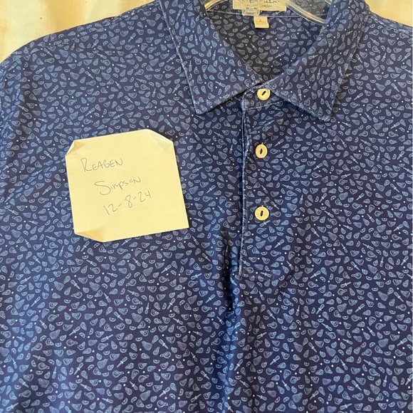 Peter Millar Summer Comfort Polo Large - Picture 1 of 2